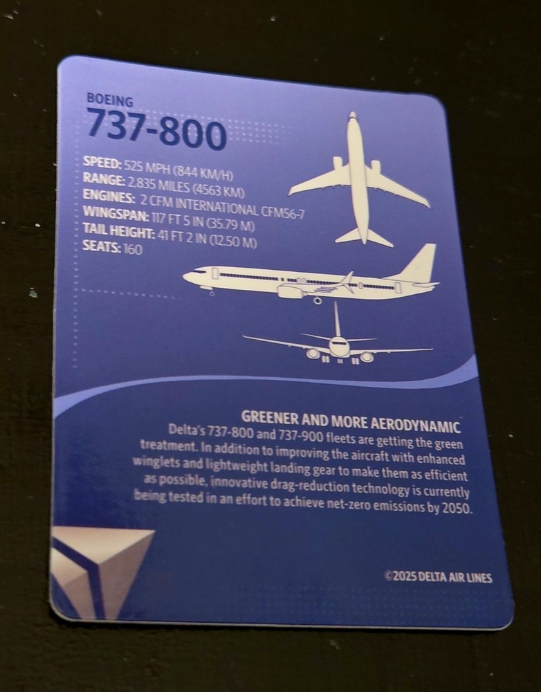 Delta Trading Card 737 No. 69