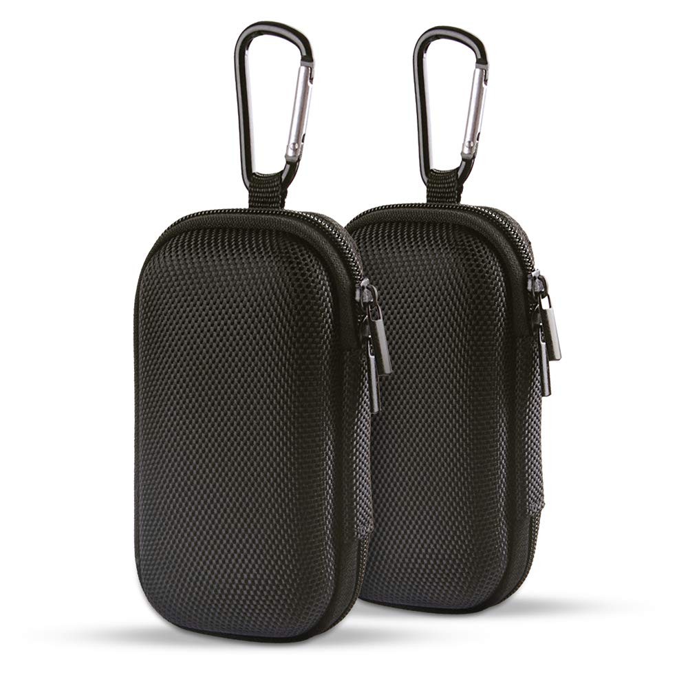 2 Pack MP3 Player Case USB Flash Drive Case Bag Wallet for USB Cable Electronic