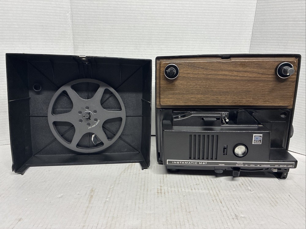 Kodak Instamatic M67 8/Super 8 Projector See Description