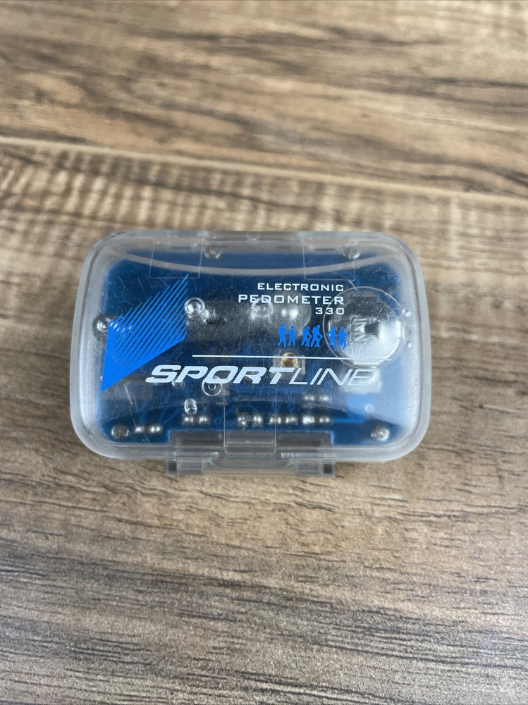 Sportline Model 330 Step Count Pedometer ( Needs New Battery)