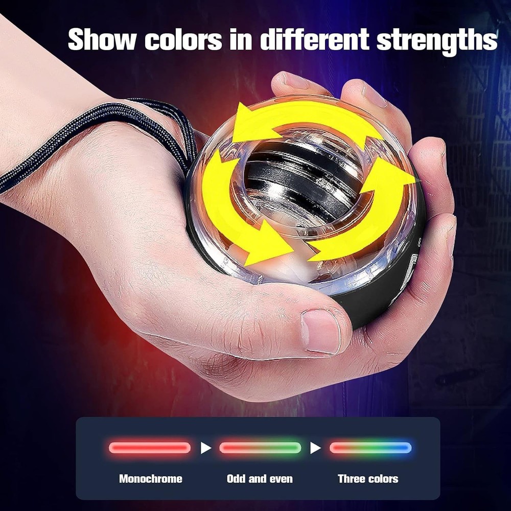 Durable Wrist Trainer Ball – Automatic Start for Effortless Strength Workouts