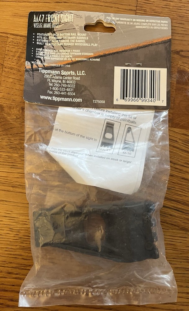 New Tippmann X7 Front Sight-Fits All Standard Tippmann Barrels