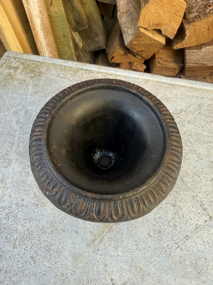 Vintage Cast Iron Urn Planter