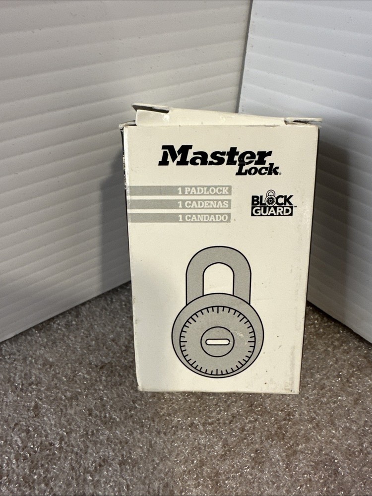 Masterlock Locker Lock Combo 1572 padlock letter lock