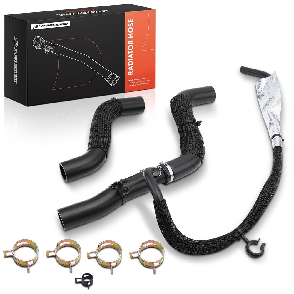 A-Premium 2-Pack Lower & Upper Radiator Hose Compatible with Ford Edge 2012 2...