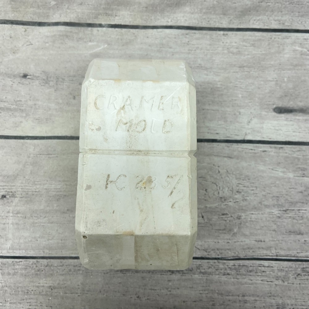 Cramer Mold Ceramic Casting Mold Designer Heart Shaped #C-235/2