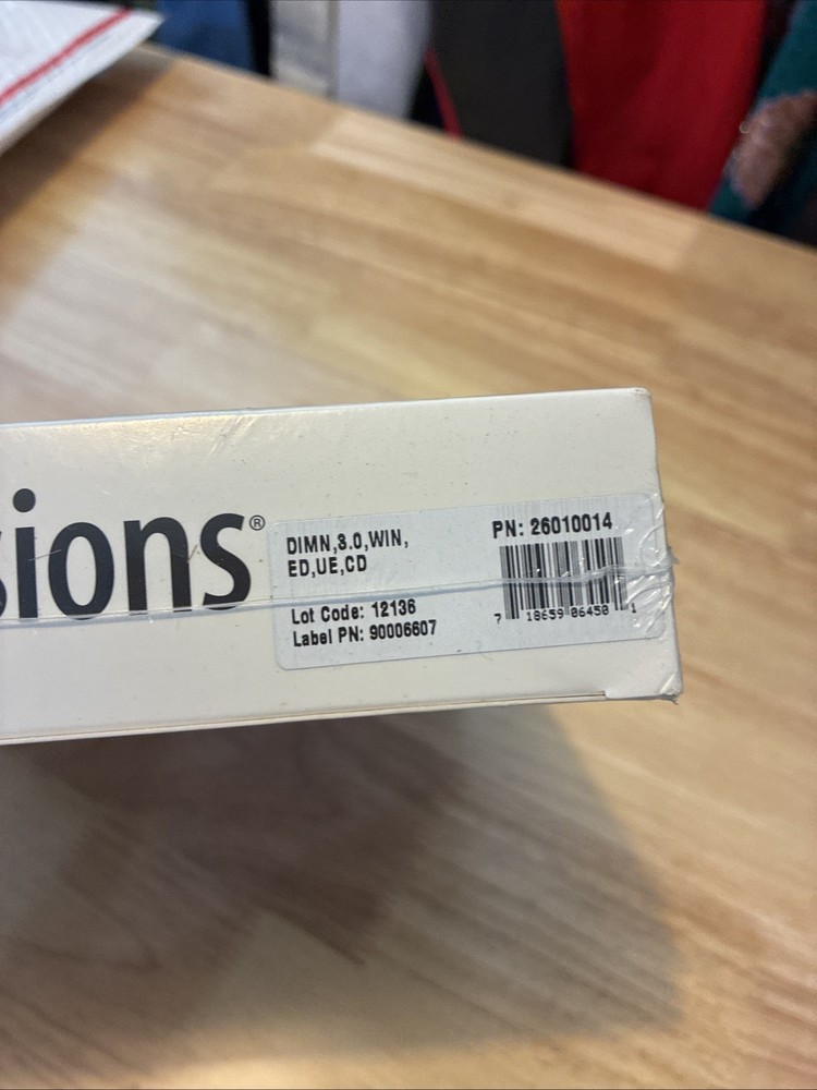 ADOBE Dimensions 3.0 Software Retail Version Windows *NEW/sealed