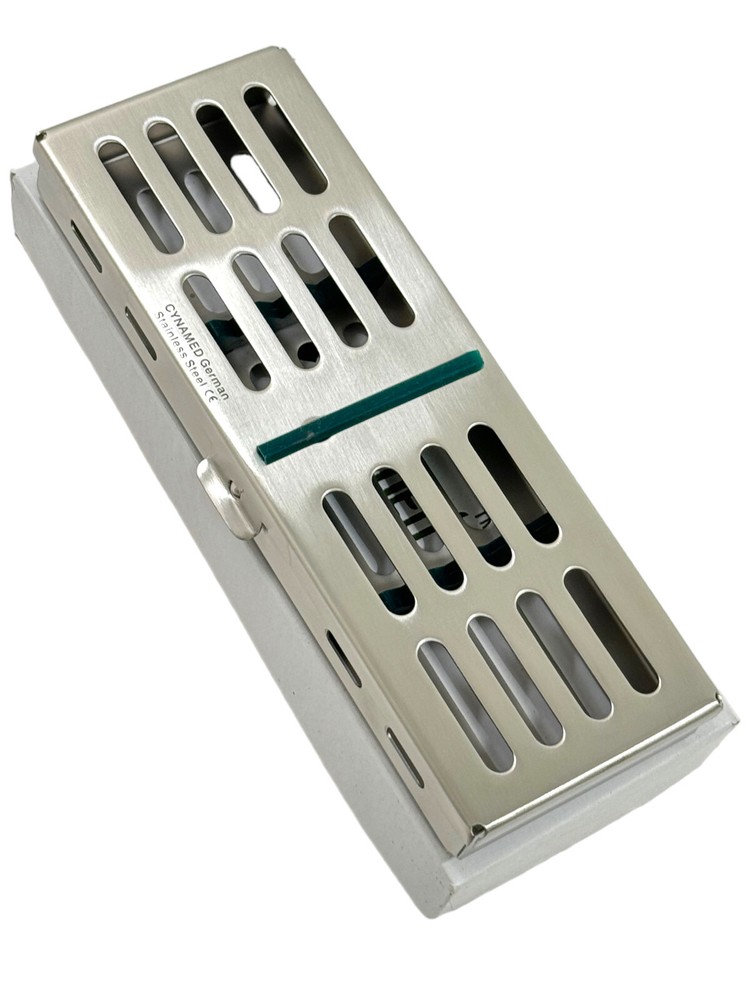 3 Piece-Sterilization Cassette For 5 Instruments Veterinary, Lab, Surgical Tools