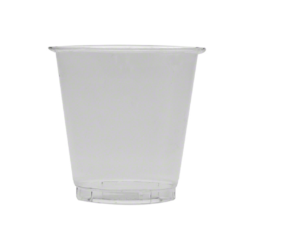 Karat TP3, 3 oz. Clear PET Cold Cup 2500/CS
