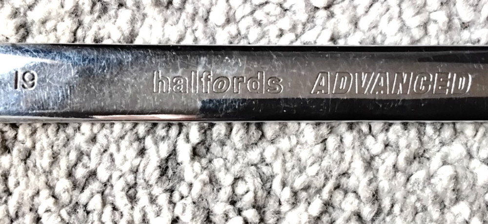 Halfords Advanced 19mm Combination Spanner