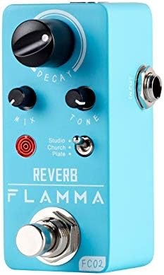 Mini Reverb Pedal Guitar Digital 3 Effects