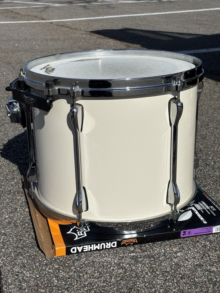 TAMA SUPERSTAR 14” White Rack Tom DRUM