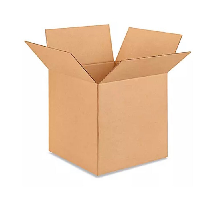 15" x 15" x 15" Cardboard Corrugated Box - SINGLE BOX