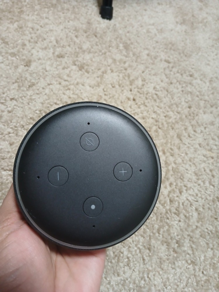Amazon Echo Dot (3rd Gen) Smart Speaker Black Alexa Wi-Fi Bluetooth Adapter
