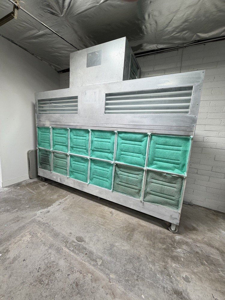 Mobile Prep Station / Spray Booth