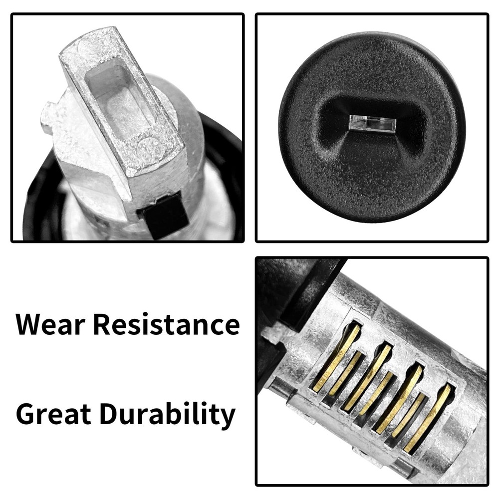 Ignition Switch Lock Cylinder with Keys, Compatible with 2004-2016 Chevy Silvera