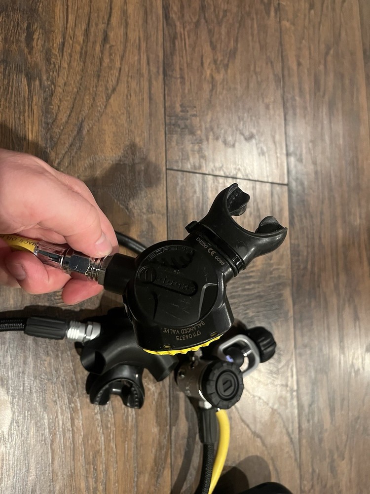 Apeks Xl4 Regulator Setup + SPG