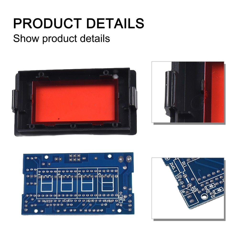 ICL7107 DC5V Digital Voltmeter Module DIY Parts Kit For e-learning training