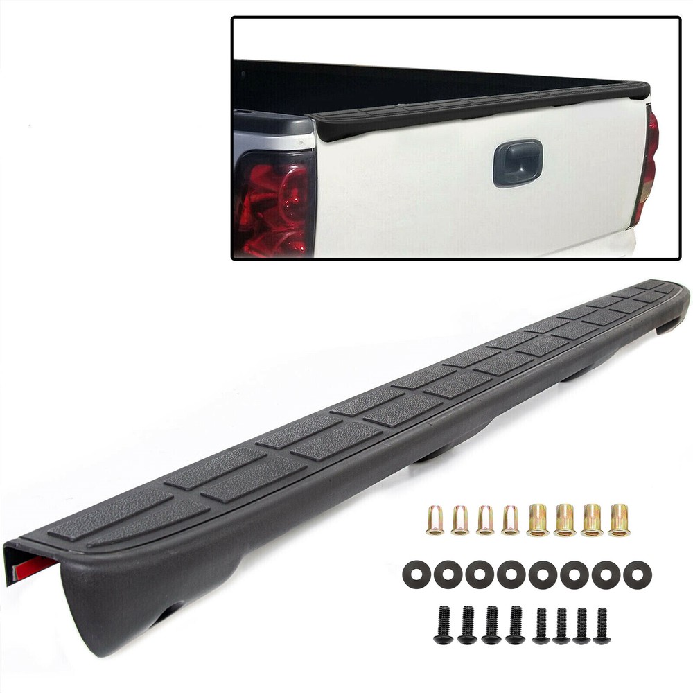Tailgate Top Protector Molding For 2001-2006 Chevy Silverado GMC Sierra Rear