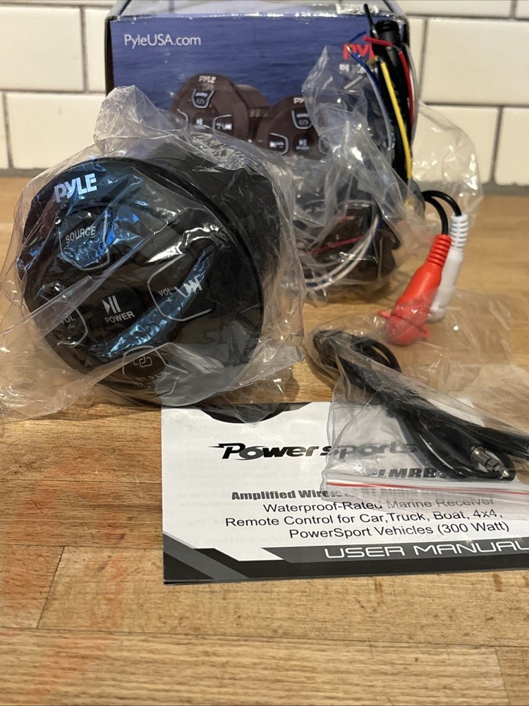 Pyle Amplified Wireless Bluetooth Audio Controller - 300 Watt Bluetooth Media