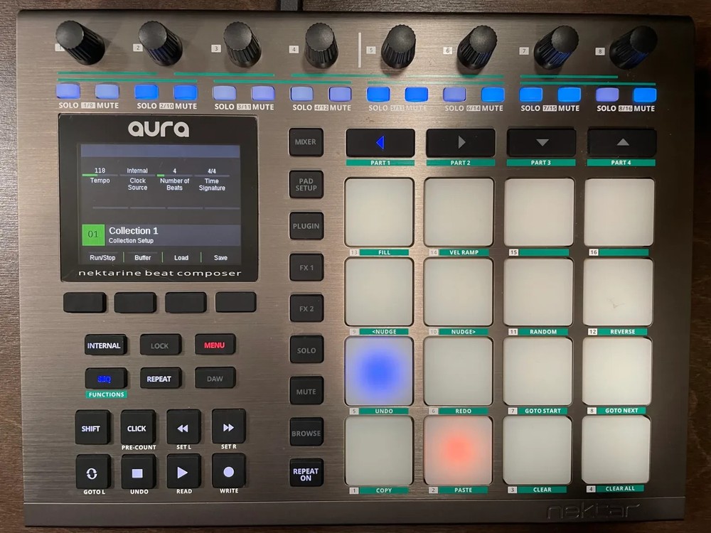 Nektar Aura Beat Composer