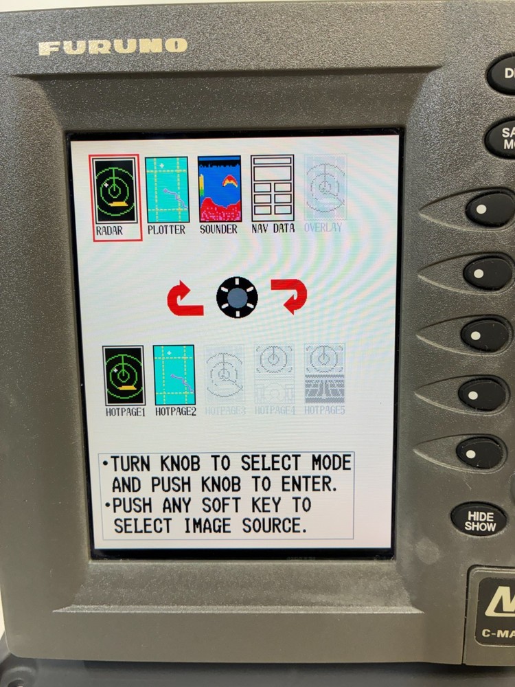 Furuno RDP-148 NavNet VX2 7" CMAP NT MAX FishFinder Radar GPS Chartplotter