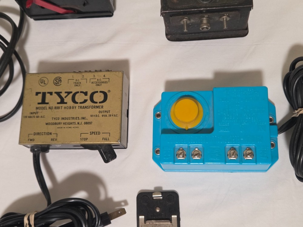 Train Transformer Lot. Used. Tyco, Lionel & More! As is Untested. Control Switch