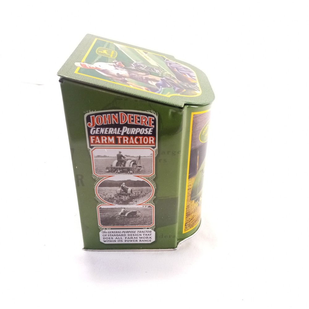 John Deere Collectable Tin *General Purpose Tractor* With hinged lid
