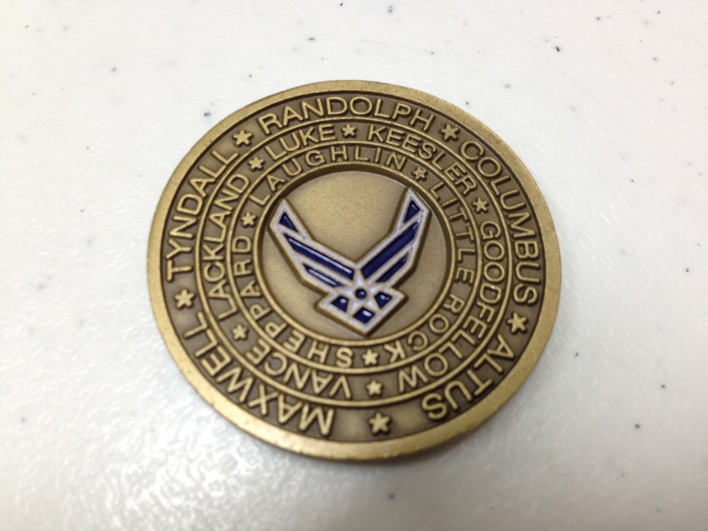 AIR EDUCATION & TRAINING COMMAND CHALLENGE COIN NEW