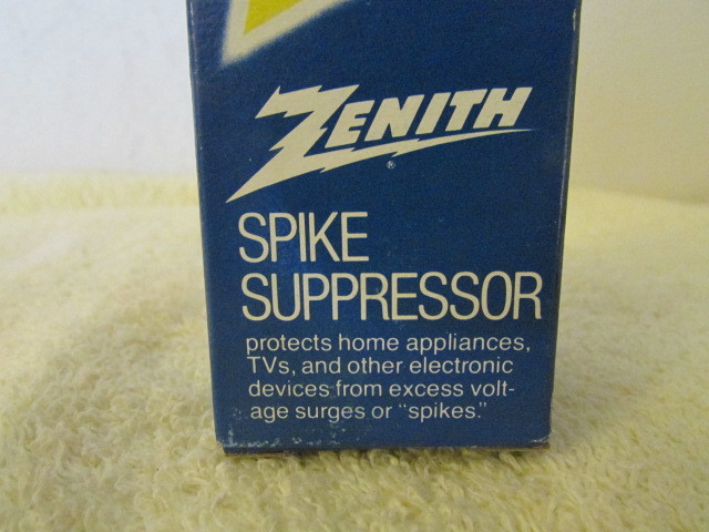 Vintage Zenith Spike Suppressor NOS BX-4