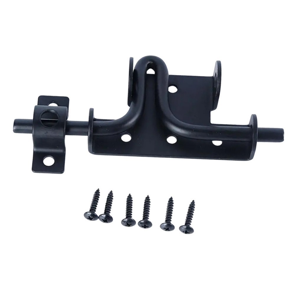 Multi Functional Iron Slide Bolt Lock Perfect Addition to Your Security Setup