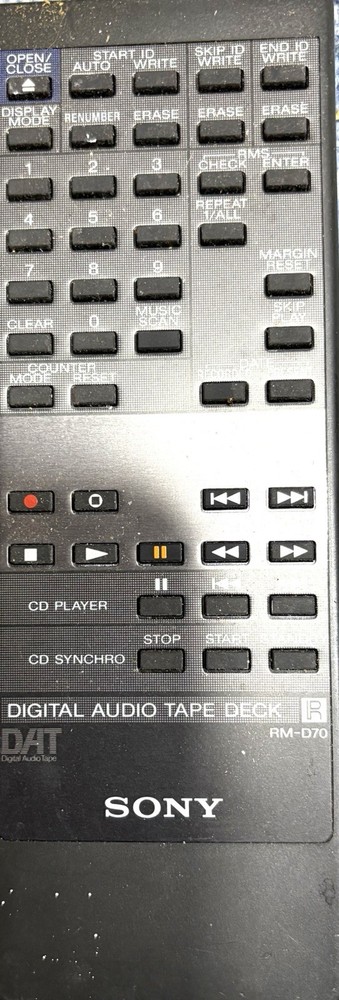 SONY DTC-A7 - Digital Audio Tape Deck