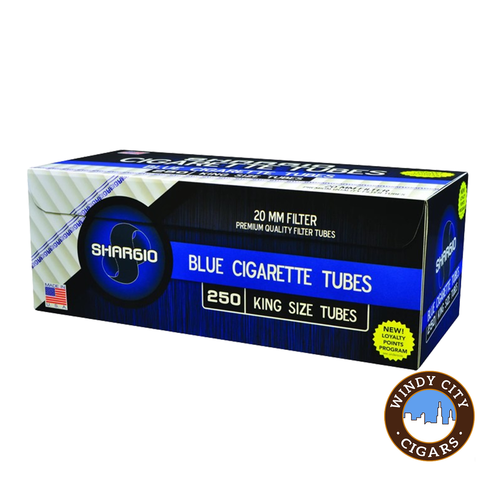 Shargio Blue King Cigarette 200ct Tubes - 5 Boxes