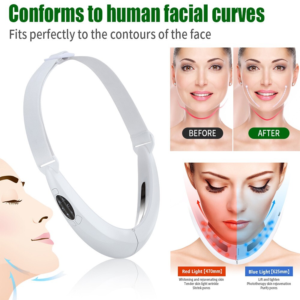 Face Molding Machine- Micro-current & Color Light for 3D V Face & Beauty Therapy