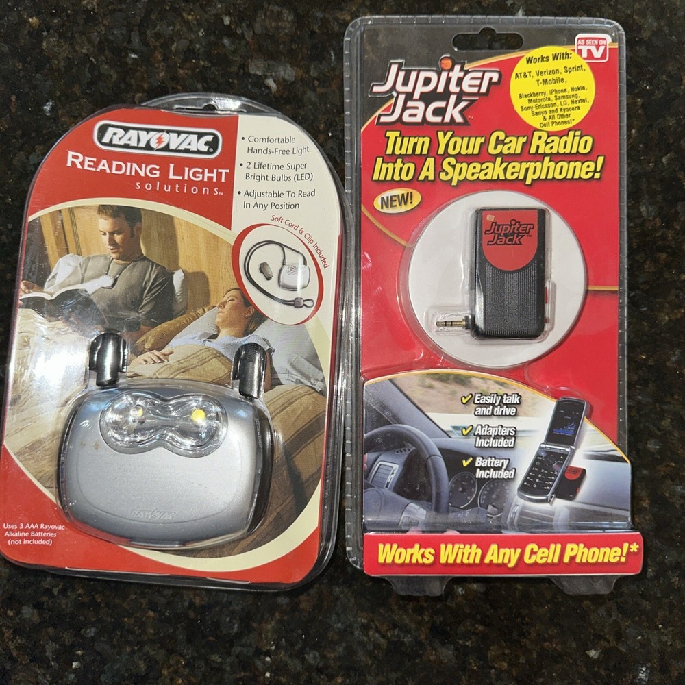 Rayovac Reading light - Portable Reading LED Light With Jupiter Jack