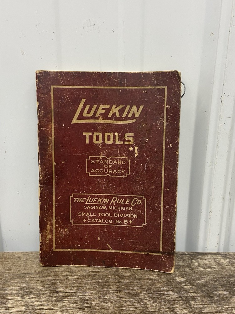 1931-33 Lufkin Small Tools Division Catalog No. 5