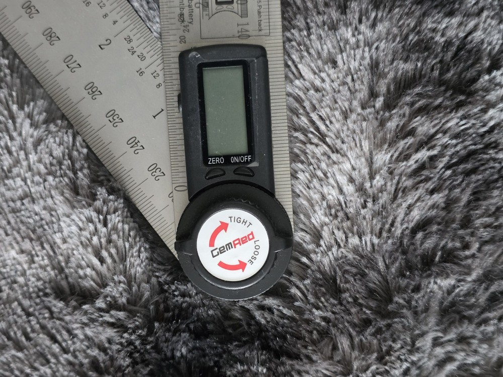 GemRed Digital Angle Finder Protractor Digital Protractor 7inch/200mm