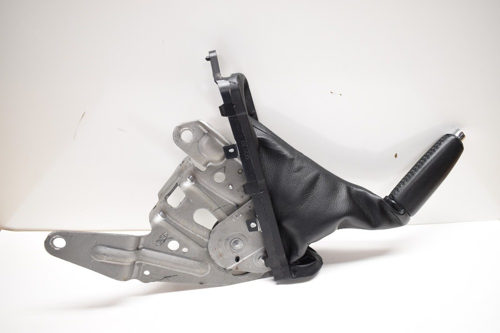 OEM! 2015 -2023 FORD MUSTANG Parking Brake Black Leather Boot & Pull Handle H111