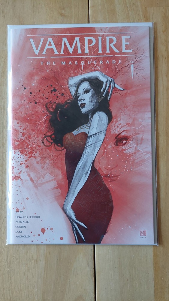 Vampire The Masquerade #1  Vault Comics READ DESCRIPTION