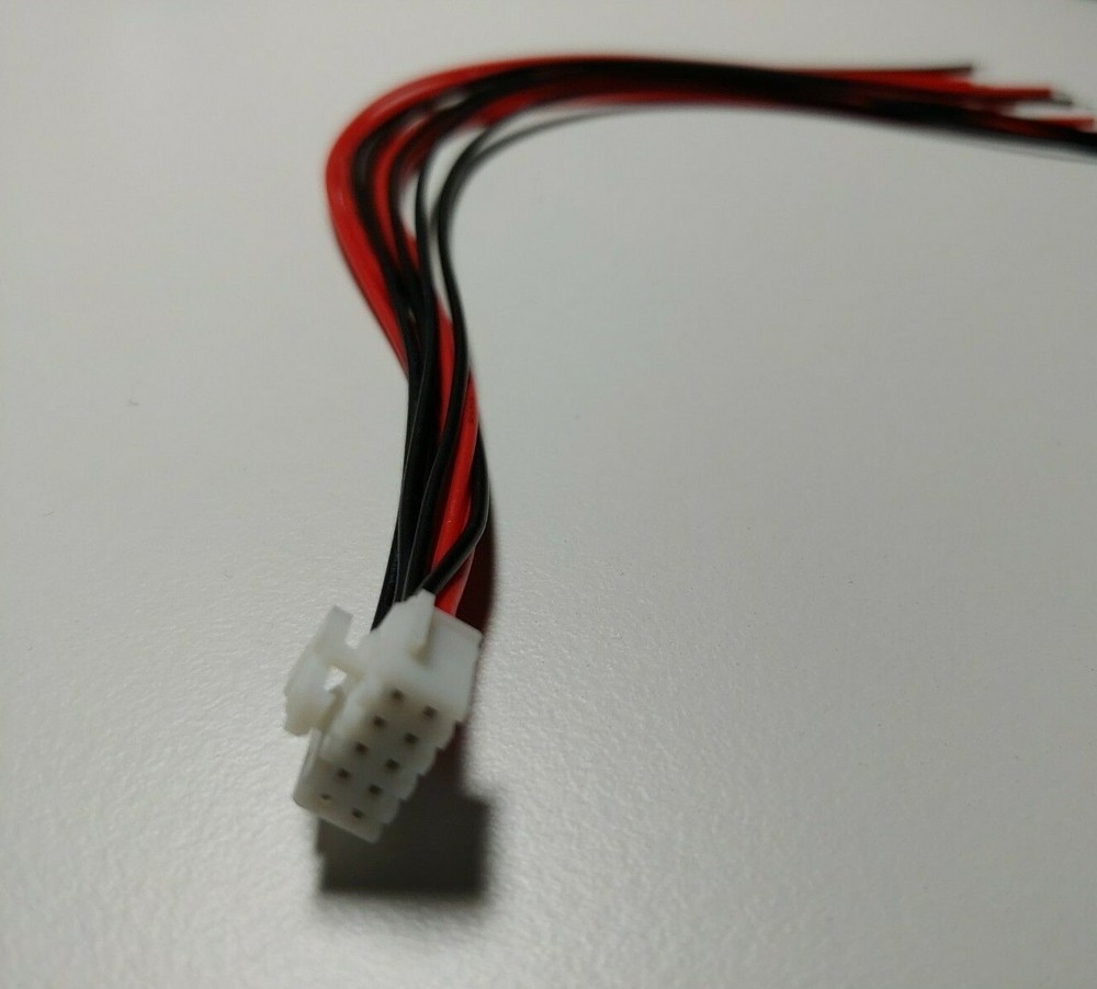 10-Pin Hi Level Input Plug Harness Connector Jensen XDA94RB Amplifier Amp