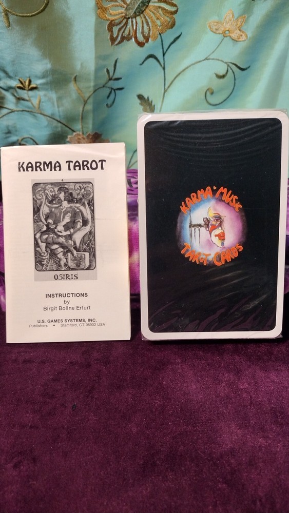 Karma Tarot by Birgit Erfurt 1983 Sealed