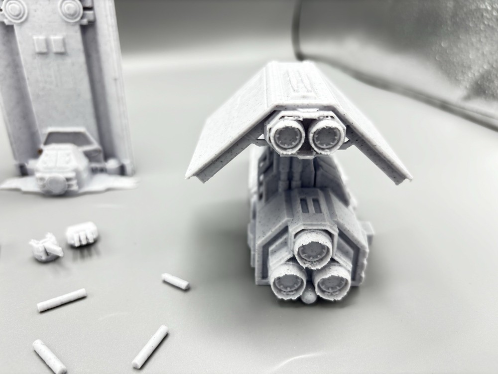 Helldivers 2 Super Destroyer Model | 3D Printed Space Ship | Super Earth |