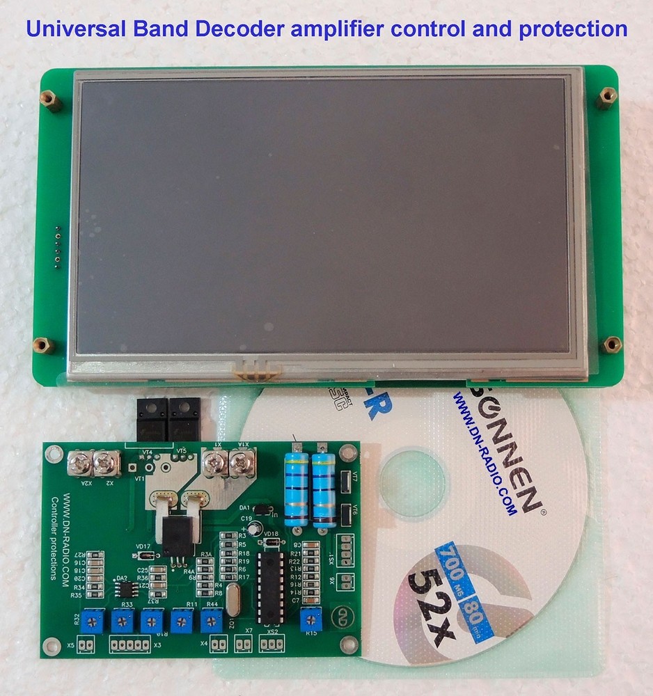 Universal Band Decoder DN-AUTO 7-inch display