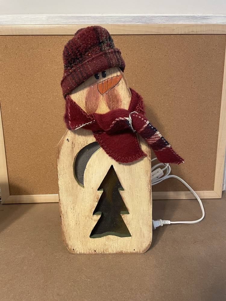SNOWMAN Luminary/Candle Box Christmas Theme