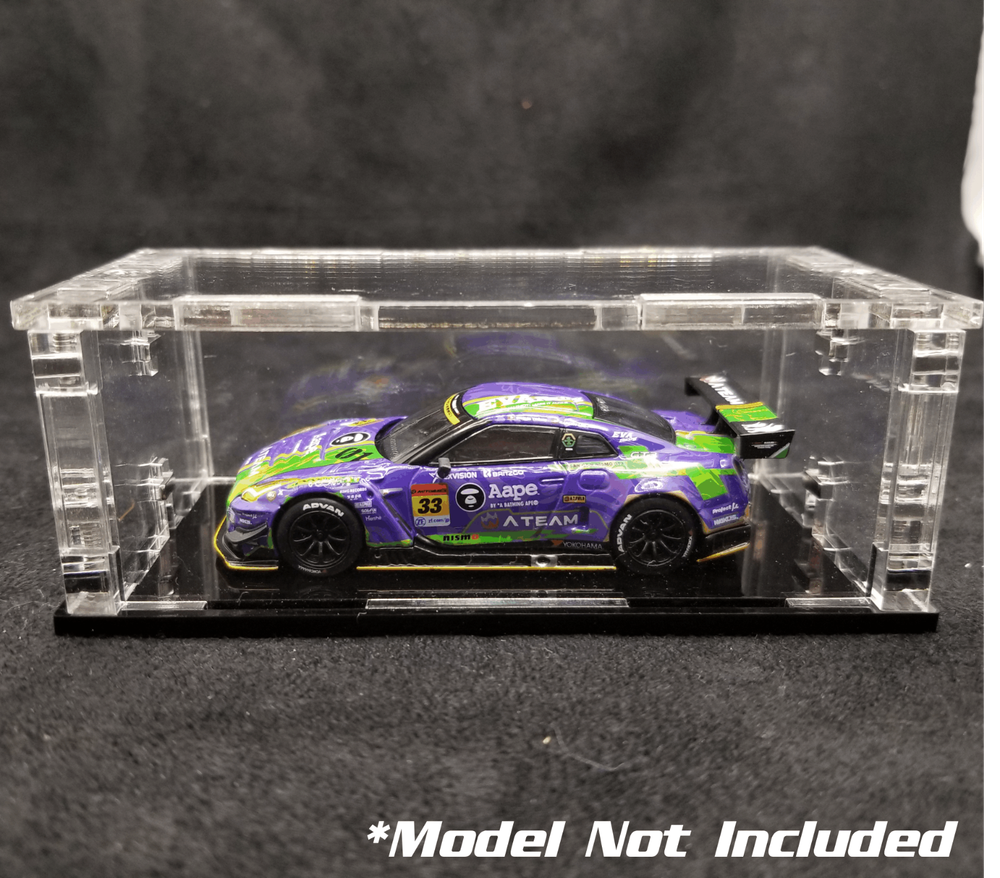1/64 display case for hot wheels custom diecast car model