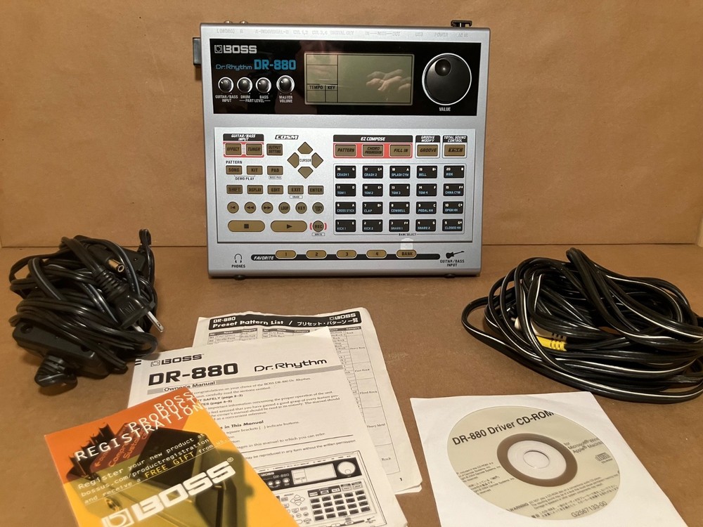 Boss Dr-880 Dr. Rhythm Drum Machine