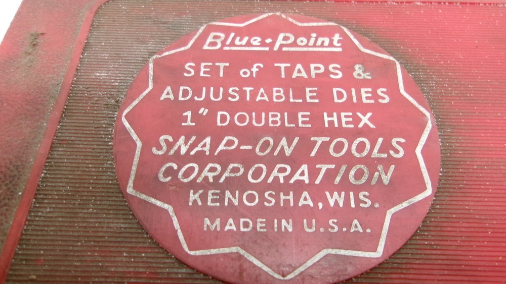 Blue Point tools TD2425 SAE tap and die set USA