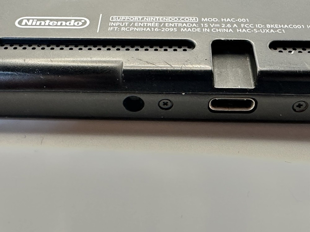 Nintendo Switch Console Red Gray Joy Con Handheld