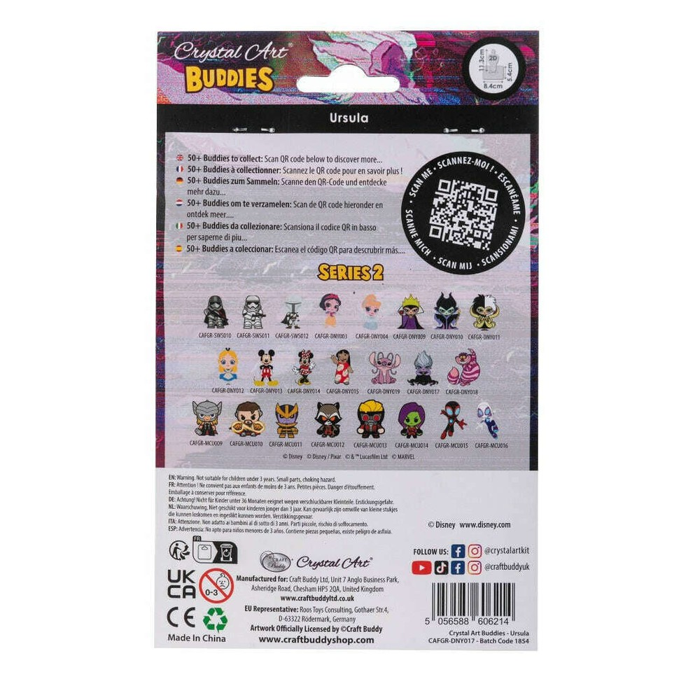 Ursula Crystal Art Buddies Kit