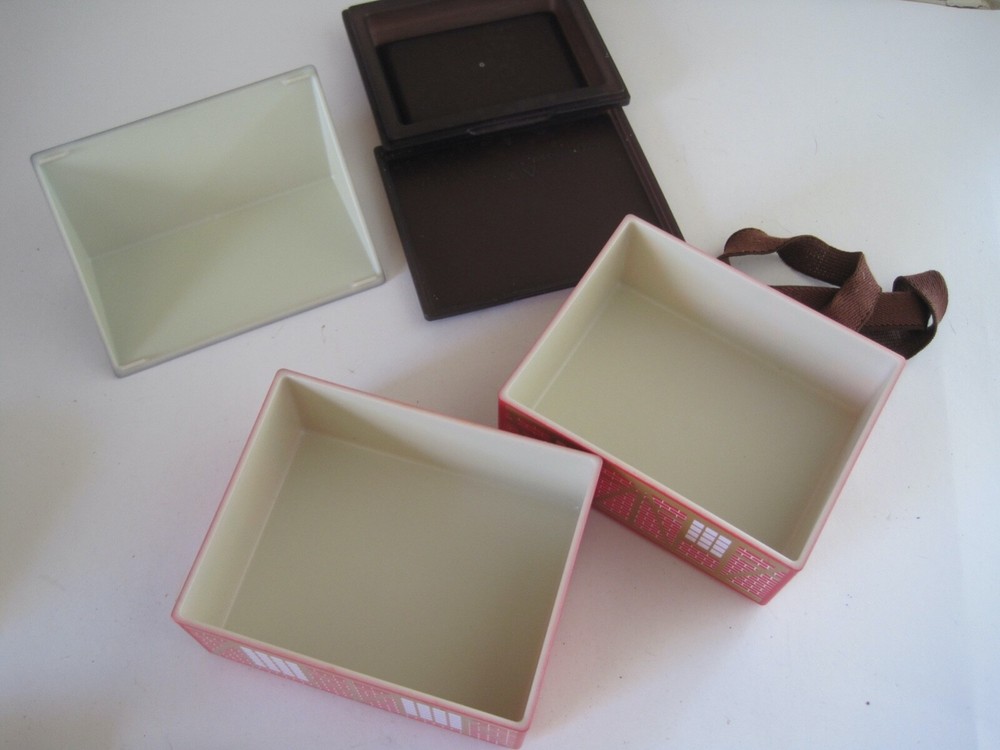 Hakoya Stocking Boxes House Shaped Compartments Japan